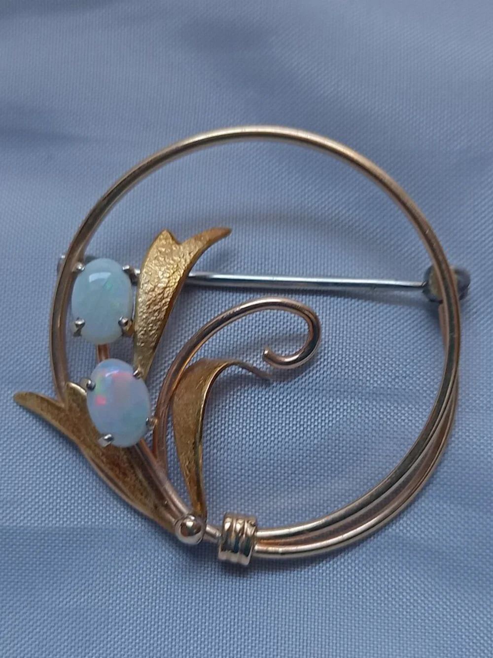 Krementz Floral Brooch
